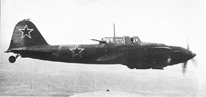 Sturmovik IL-2 divebomber