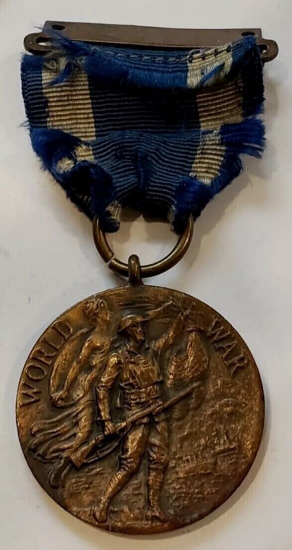 WW1 New York State Service Medal 9156---SEE STORE LOT MORE OWNED BY NAVY SAILOR