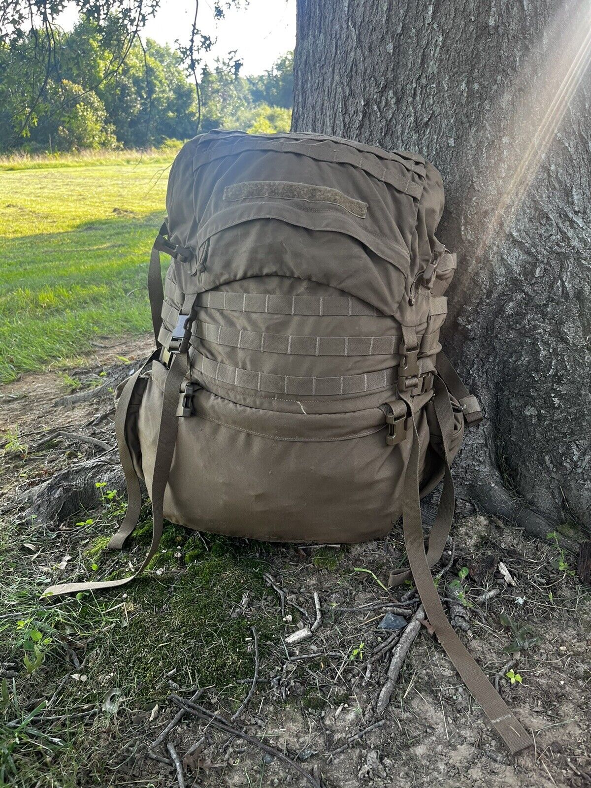 USMC Main Pack FILBE Field Bag Coyote Brown Backpack Large Rucksack