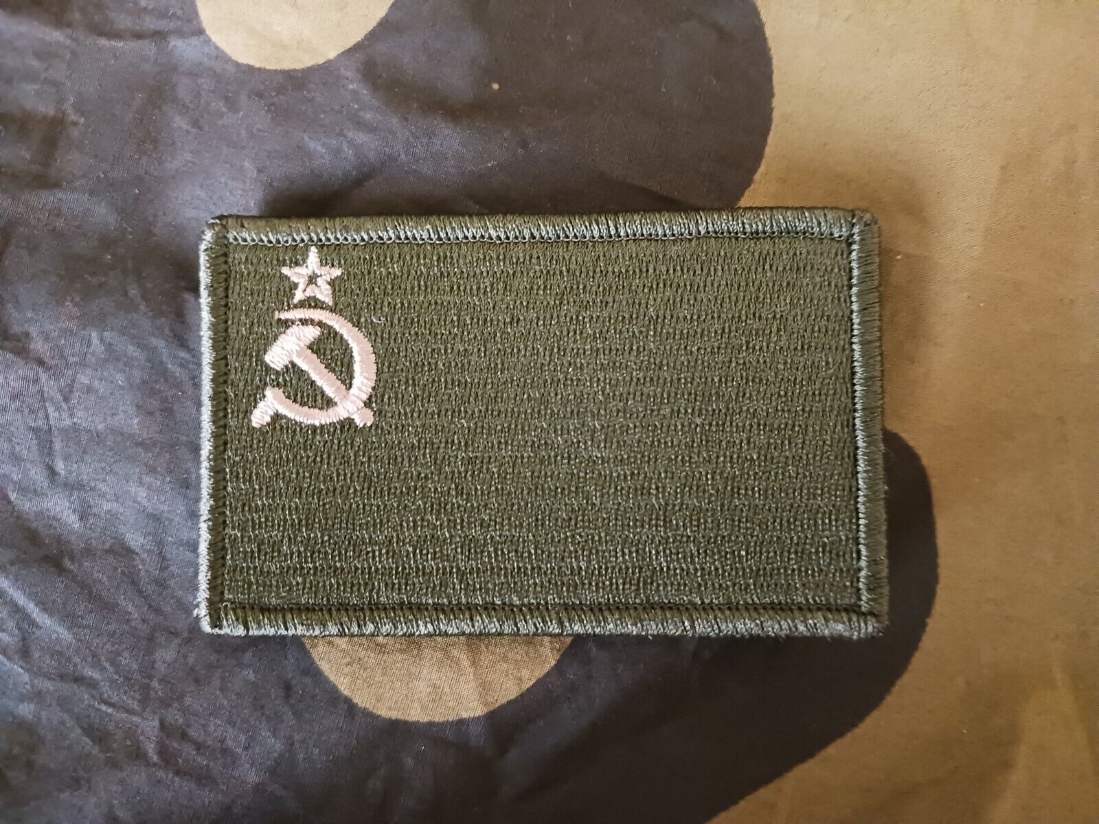 Subdued USSR Soviet Union Russia Flag Patch. OCP/A-TACS colors