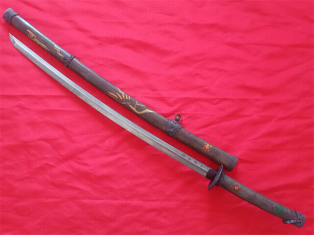  Collectable antiques Handmade WWII Japanese Samurai Military Katana/Sword