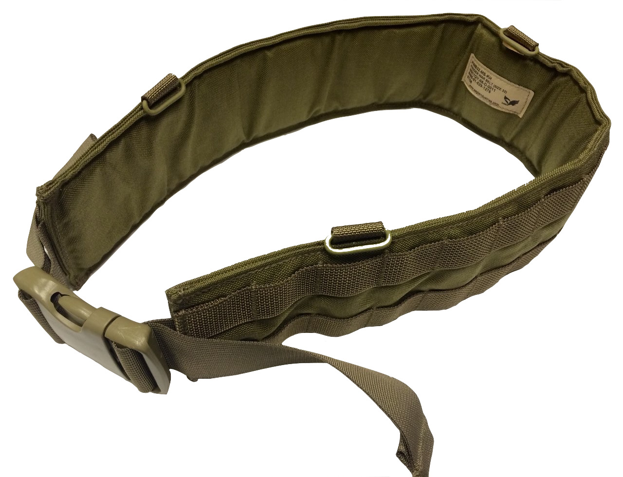 NEW Made in US Military MOLLE 2 Eagle Industries War Belt Tan Khaki 32-47