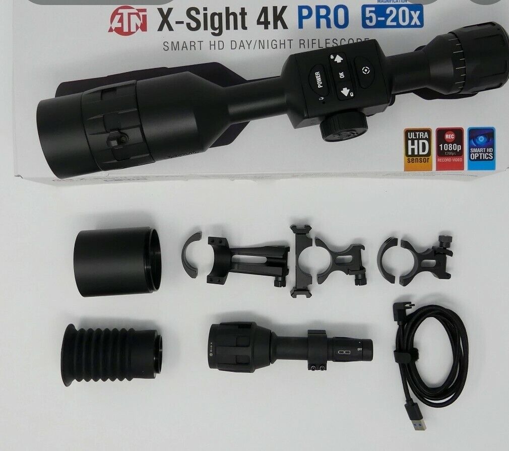 ATN X-SIGHT 4K PRO 5X20 DGWSXS5204KPO Riflescope