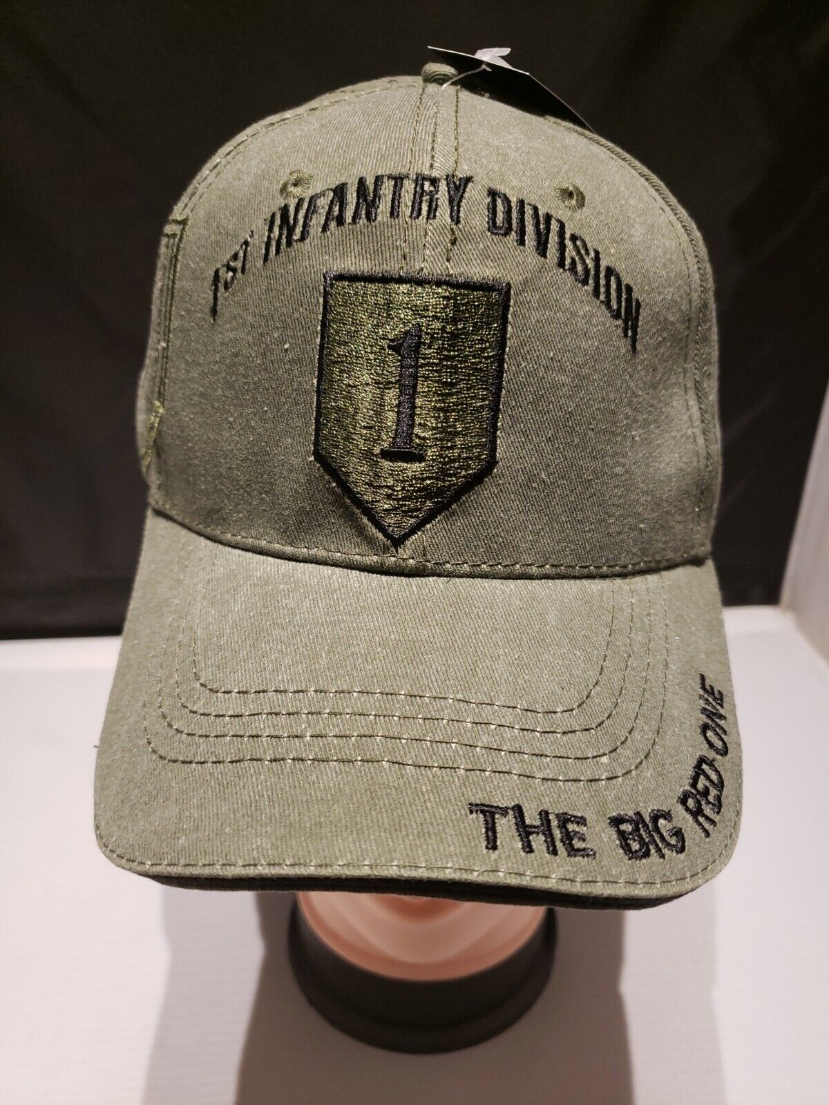 Army 1st Infantry Division Cap OD Green \