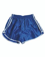 Blue French Army Sports Shorts White Summer Military Fitness Gym Running Sz XL picture