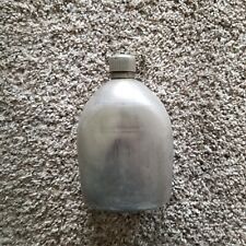 Pre-WW1 US Army Military M1910 Canteen Spun Aluminum Field Gear NAMED RARE picture