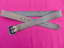 Civil War Reenactor Roller buckle belt Brown size 45-54” Marked Richmond Arsenal picture